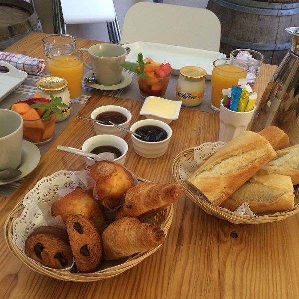 Chambre d'hôtes Flaux - Petit déjeuner